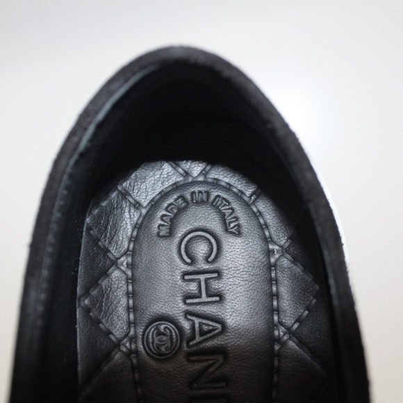 Multicolor New Flats Tweed Sneakers 5.5 - Picture 8 of 8